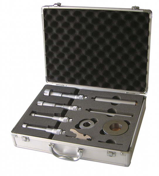 Three point internal micrometer set 6-12 mm DIN 863