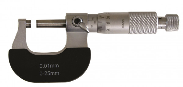 Satz Bügelmessschrauben 0-100 mm Bügel lackiert mit Ratsche DIN 863 