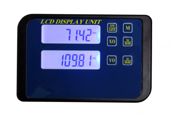 Digital display double for digital scale unit capacitive measuring system