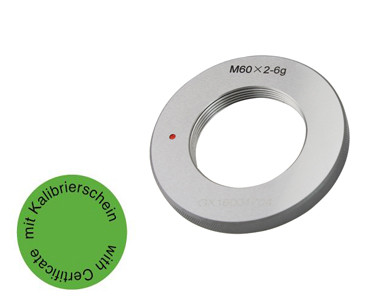Ausschuss-Gewindelehrring M 95 x 6 - 6g