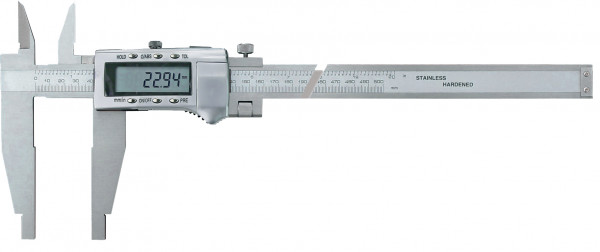 Digital control caliper 0 - 300 mm range with cross points