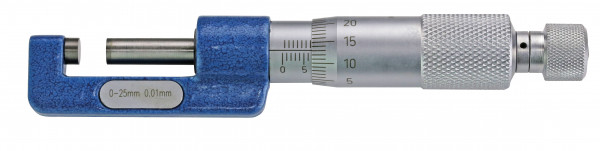 Bügelmessschraube 0 - 25 mm mit flachem Bügel