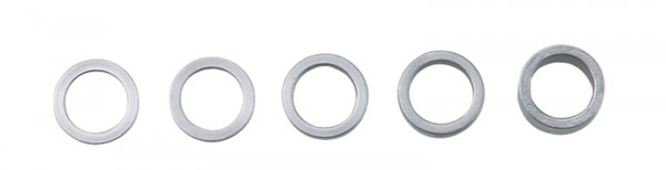 Shim ring set 5 pcs.for internal measuring instrument