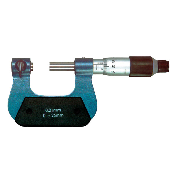 Universal micrometer 100 - 125 mm with interchangeable inserts