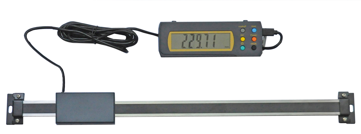 Einbau Messschieber 600 mm waagerecht kapazitives Messsystem DIN 862 Digital 